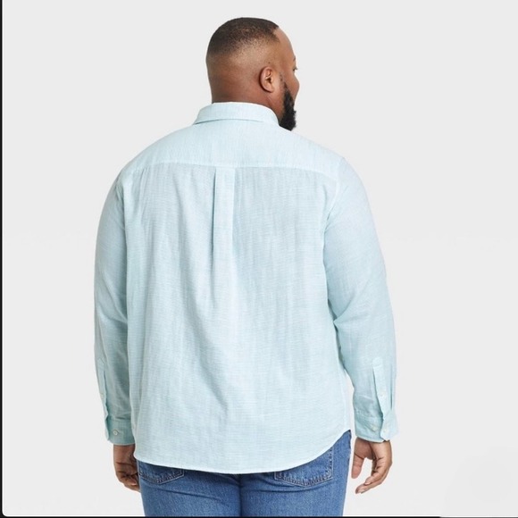 Goodfellow & Co Men's Big & Tall Long Sleeve Button-Down Shirt NWT - Picture 2 of 6